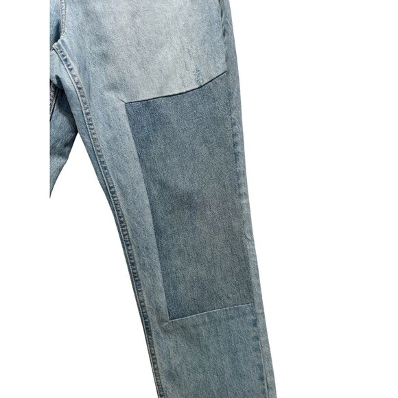 Everlane Curvy 90s Cheeky Straight Jeans Size 28 Blue Button Fly Organic Cotton - Picture 9 of 15